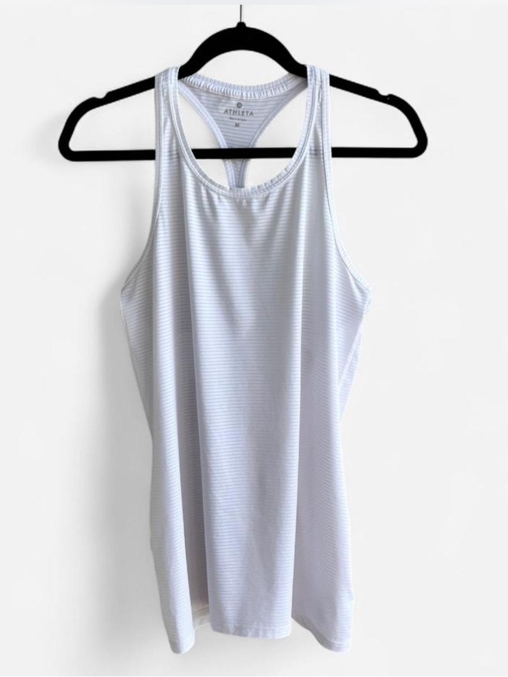 Athleta Racerback High Neck Performance Tank Top Workout Gym Athletic Activewear